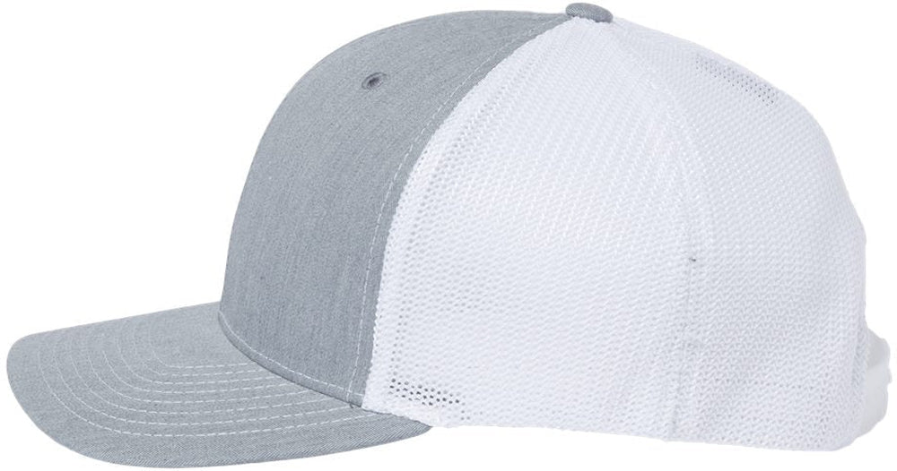 no-logo Richardson 112+ R-Flex Adjustable Trucker Cap-Headwear-Richardson-Thread Logic 