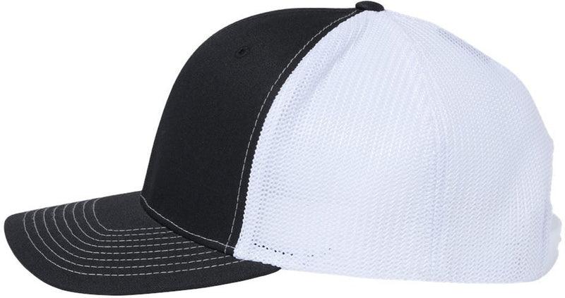 no-logo Richardson 112+ R-Flex Adjustable Trucker Cap-Headwear-Richardson-Thread Logic 