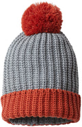 Richardson Chunky Cable with Cuff & Pom Beanie