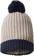 Richardson Chunky Cable with Cuff & Pom Beanie