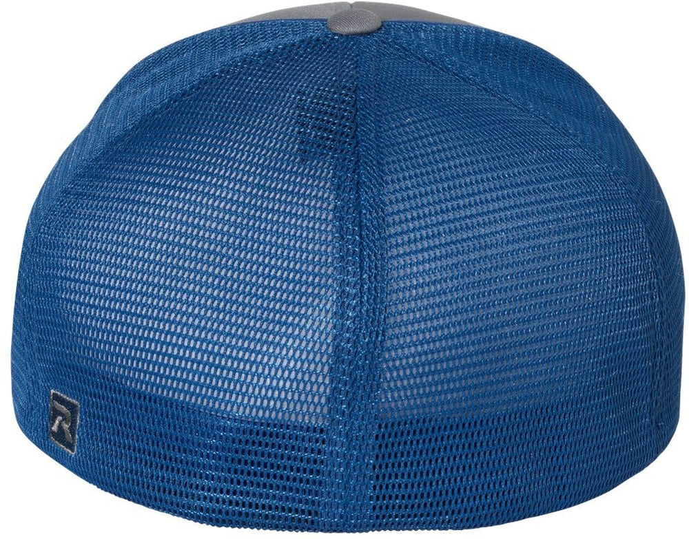 no-logo Richardson Fitted Pulse Sportmesh Cap with R-Flex-Caps-Richardson-Thread Logic 