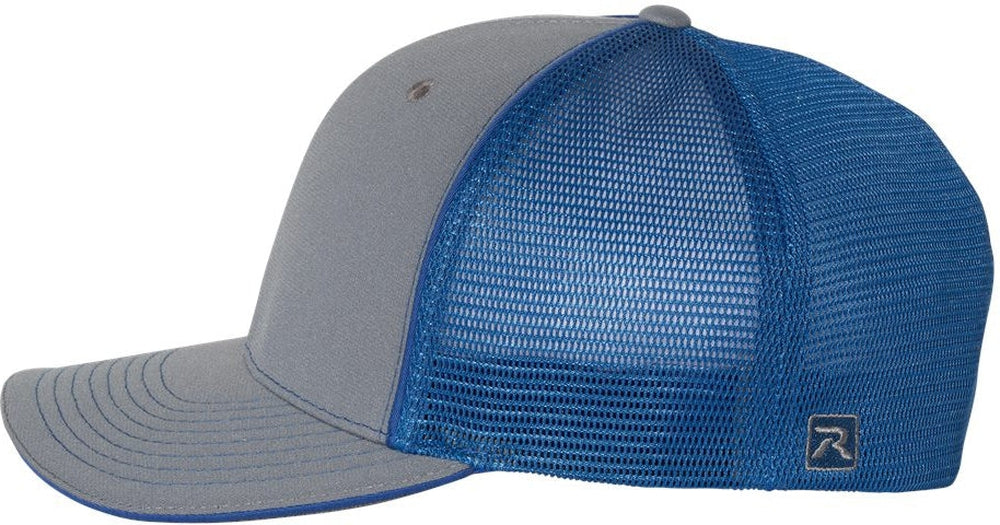 no-logo Richardson Fitted Pulse Sportmesh Cap with R-Flex-Caps-Richardson-Thread Logic 