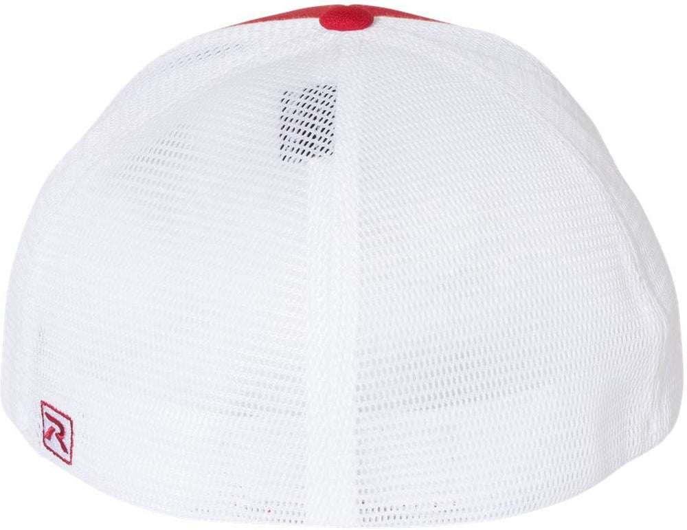 no-logo Richardson Fitted Pulse Sportmesh Cap with R-Flex-Caps-Richardson-Thread Logic 