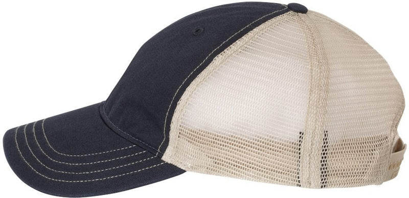 no-logo Richardson Garment Washed Trucker Cap-Caps-Richardson-Thread Logic 