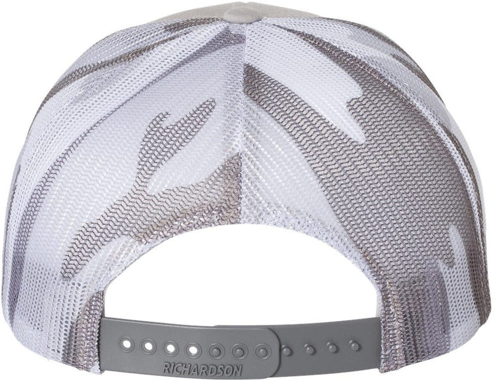 no-logo Richardson Printed MeshBack Trucker Cap-Caps-Richardson-Thread Logic 