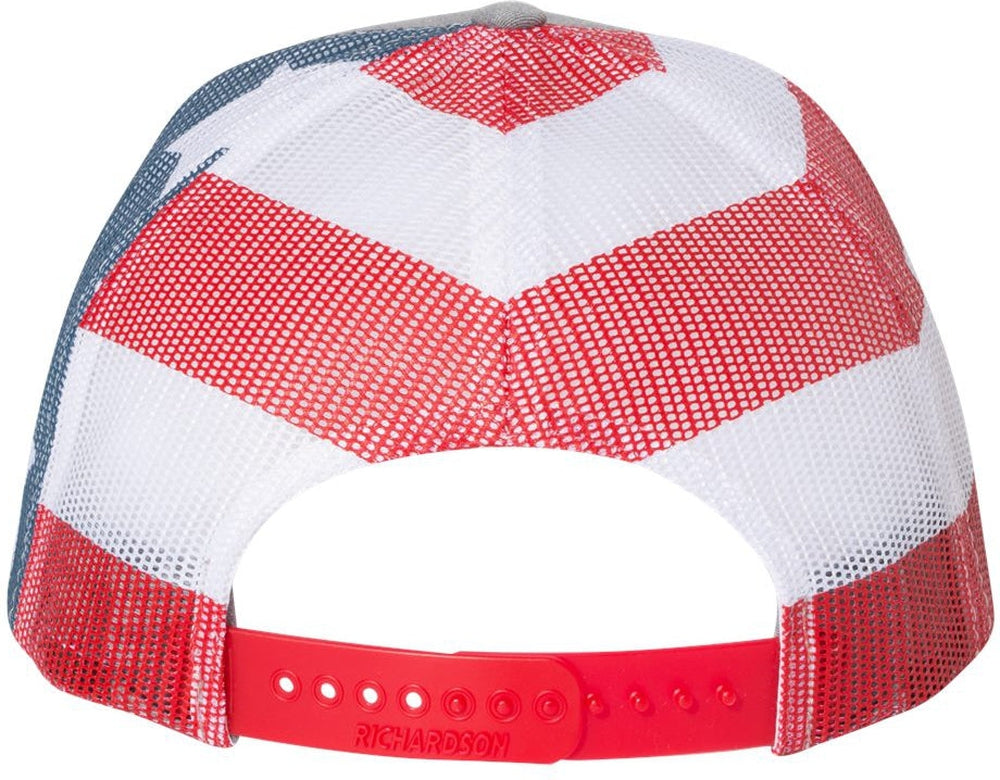 no-logo Richardson Printed MeshBack Trucker Cap-Caps-Richardson-Thread Logic 
