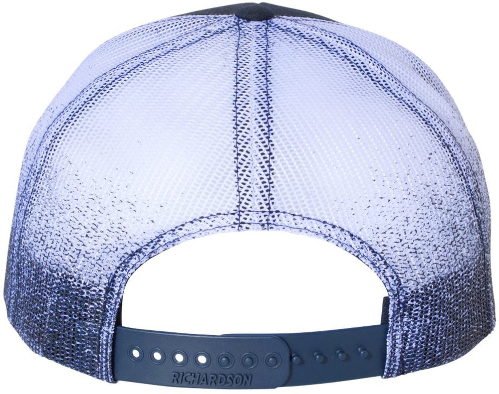 no-logo Richardson Printed MeshBack Trucker Cap-Caps-Richardson-Thread Logic 
