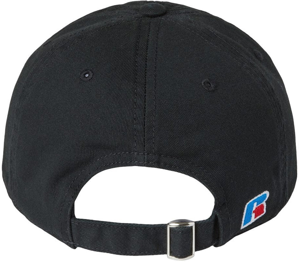 no-logo Russell Athletic Cotton Twill Dad Hat-Headwear-Russell Athletic-Thread Logic 