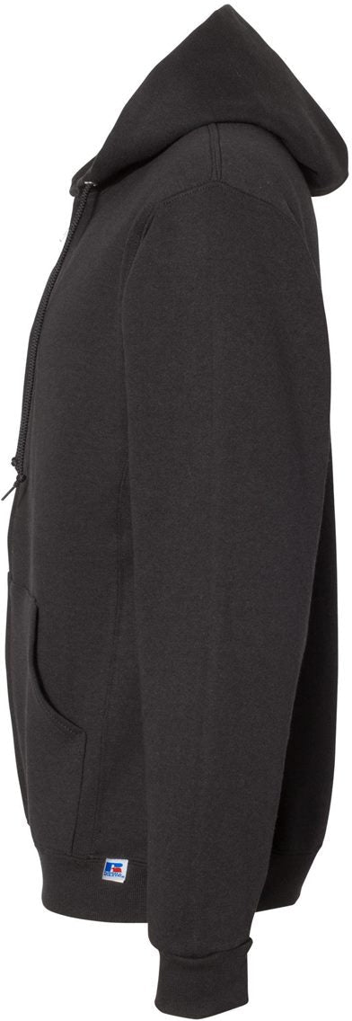 no-logo Russell Athletic Dri Power® Hooded Full-Zip Sweatshirt-Fleece-Russell Athletic-Thread Logic