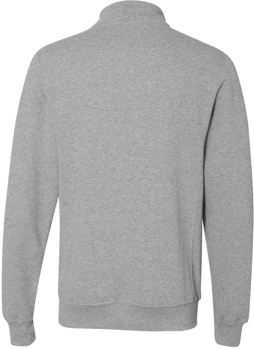 no-logo Russell Athletic Dri Power® Quarter-Zip Cadet Collar Sweatshirt-Fleece-Russell Athletic-Thread Logic