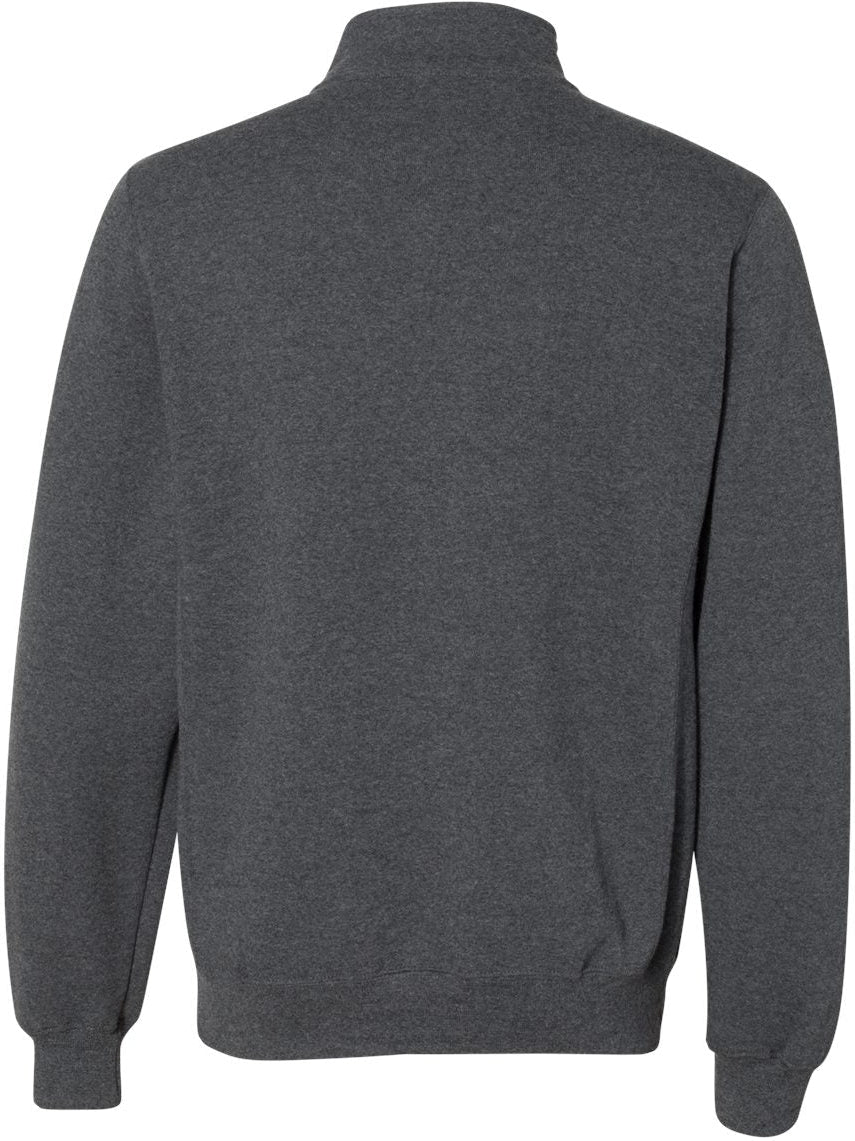 no-logo Russell Athletic Dri Power® Quarter-Zip Cadet Collar Sweatshirt-Fleece-Russell Athletic-Thread Logic