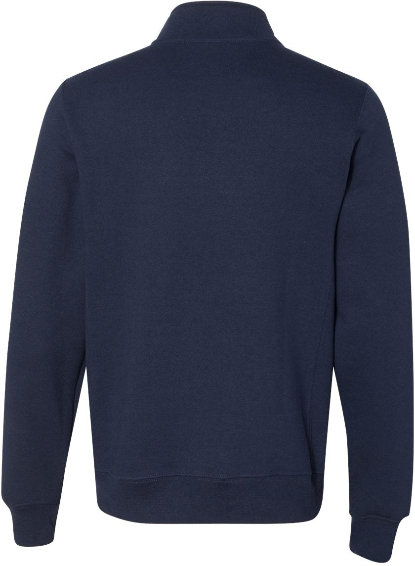 no-logo Russell Athletic Dri Power® Quarter-Zip Cadet Collar Sweatshirt-Fleece-Russell Athletic-Thread Logic