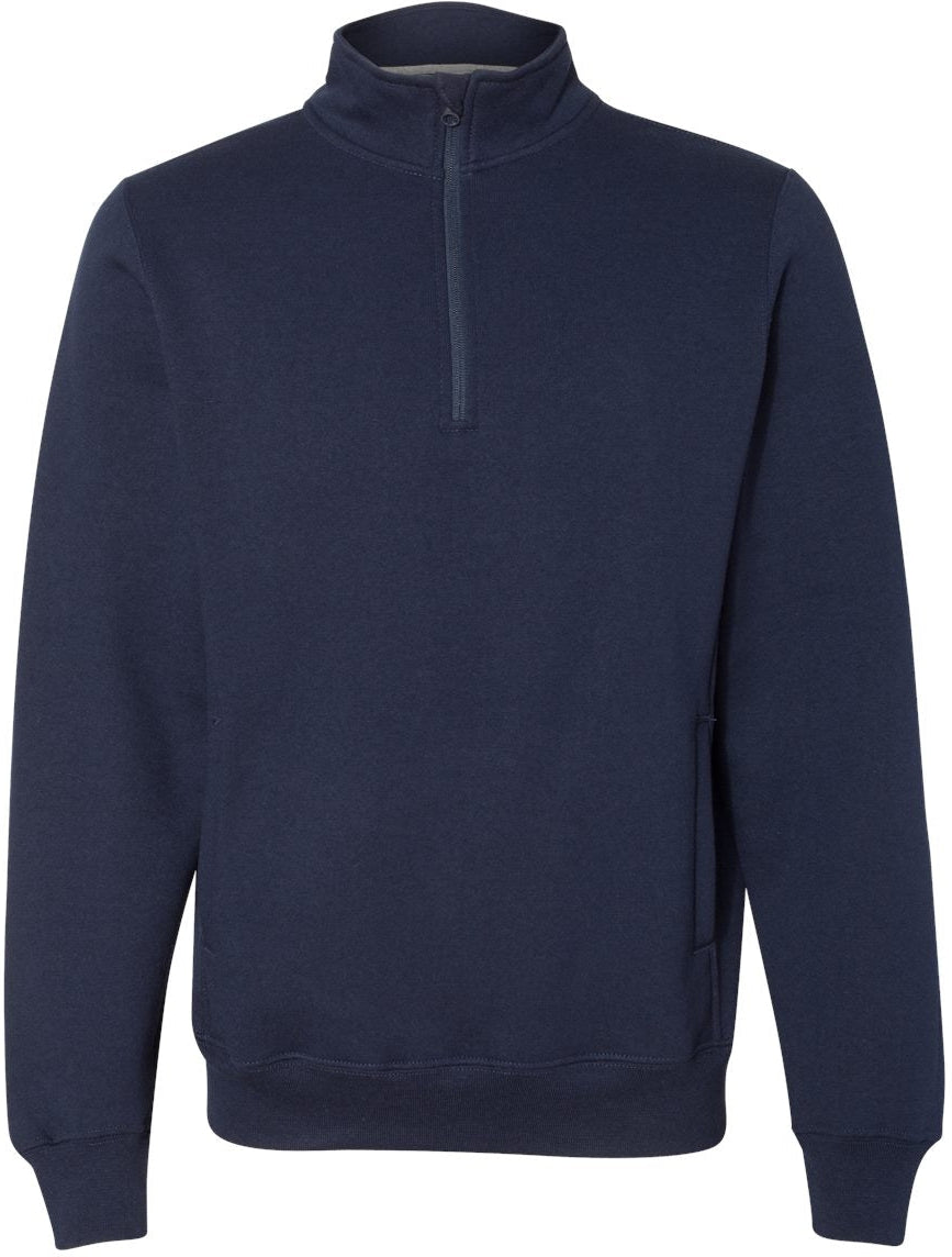 Russell Athletic Dri Power Quarter-Zip Cadet Collar Sweatshirt