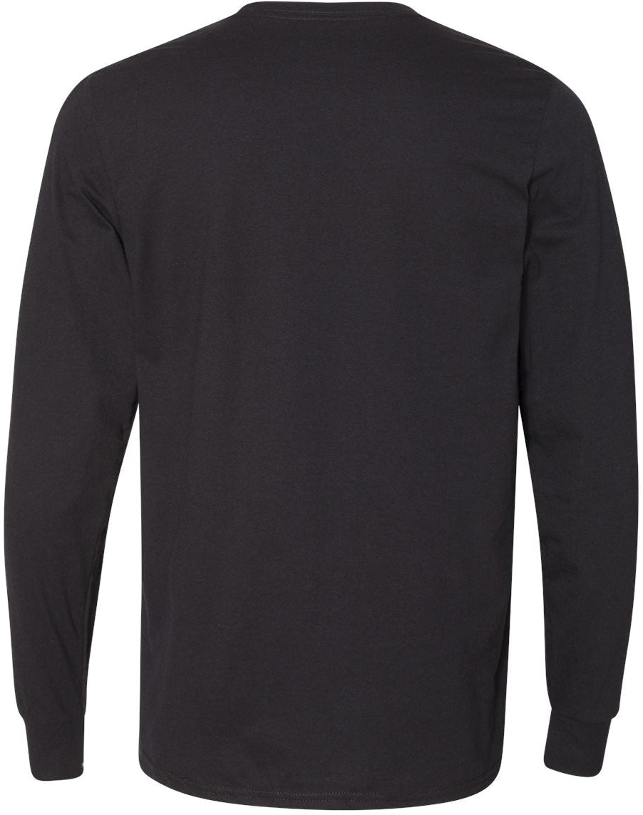 no-logo Russell Athletic Essential 60/40 Performance Long Sleeve T-Shirt-T-Shirts - Long Sleeve-Russell Athletic-Thread Logic