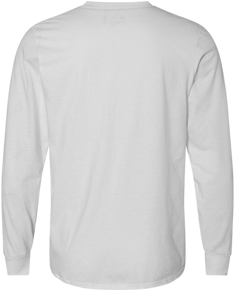 no-logo Russell Athletic Essential 60/40 Performance Long Sleeve T-Shirt-T-Shirts - Long Sleeve-Russell Athletic-Thread Logic