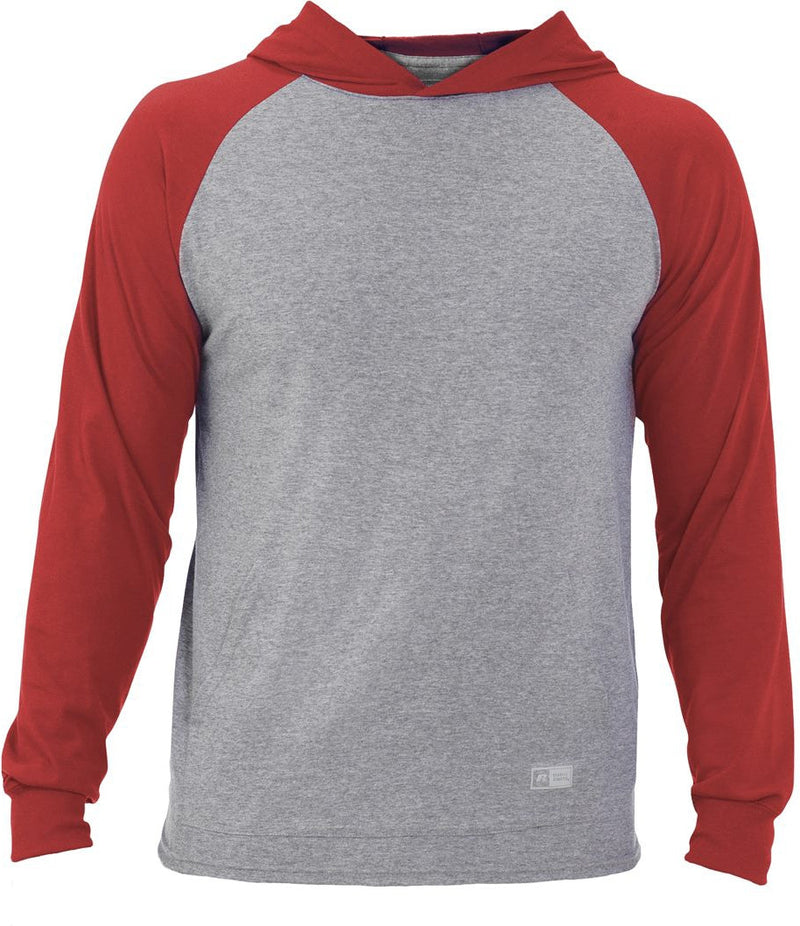 Russell Athletic Jersey Pullover Hooded Raglan