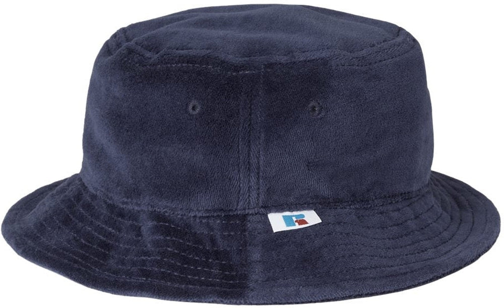 no-logo Russell Athletic Velour Bucket Cap-Headwear-Russell Athletic-Thread Logic 