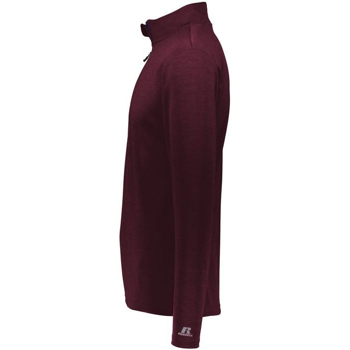 no-logo Russell Dri-Power Lightweight 1/4 Zip Pullover-Men's Layering-Russell-Thread Logic