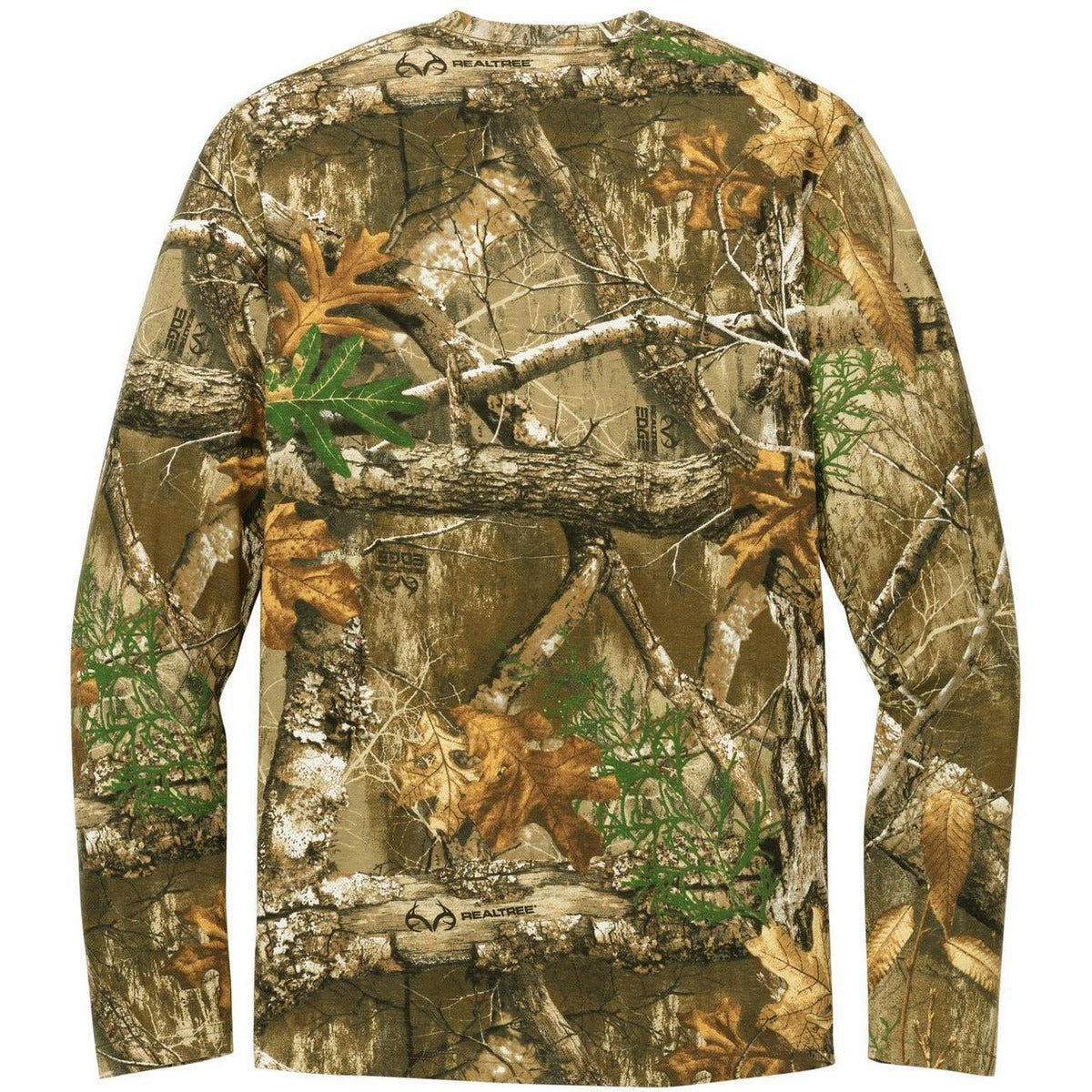 no-logo Russell Outdoors Realtree Long Sleeve Pocket Tee-New-Russell Outdoors-Thread Logic