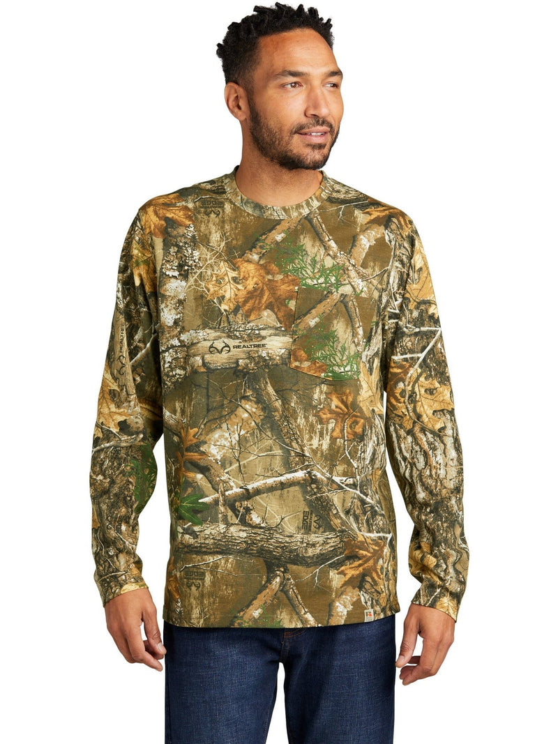 no-logo Russell Outdoors Realtree Long Sleeve Pocket Tee-New-Russell Outdoors-Thread Logic