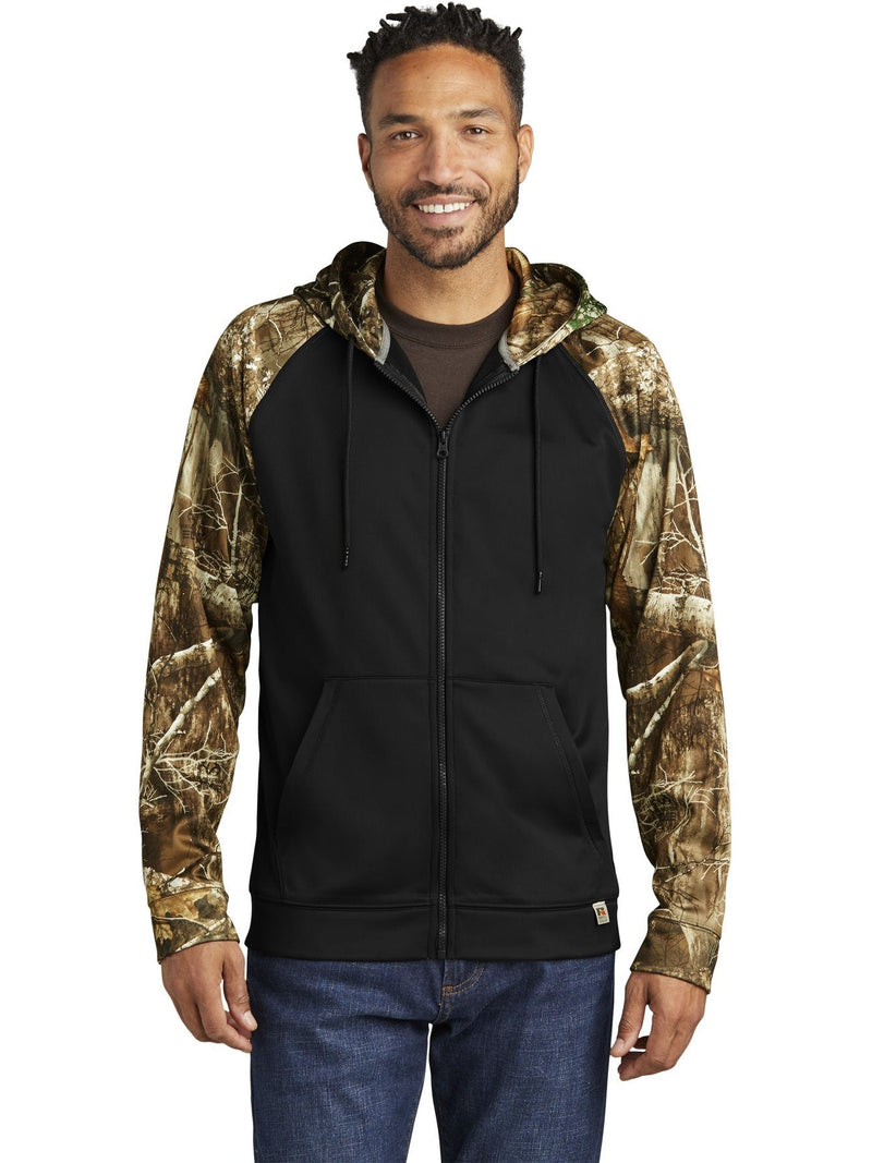 no-logo Russell Outdoors Realtree Performance Colorblock Full-Zip Hoodie-New-Russell Outdoors-Thread Logic