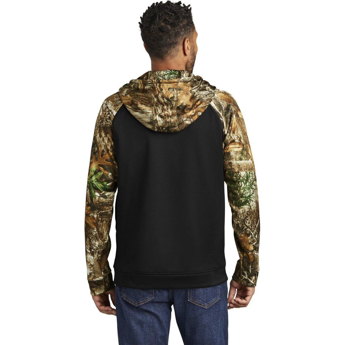 no-logo Russell Outdoors Realtree Performance Colorblock Full-Zip Hoodie-New-Russell Outdoors-Thread Logic