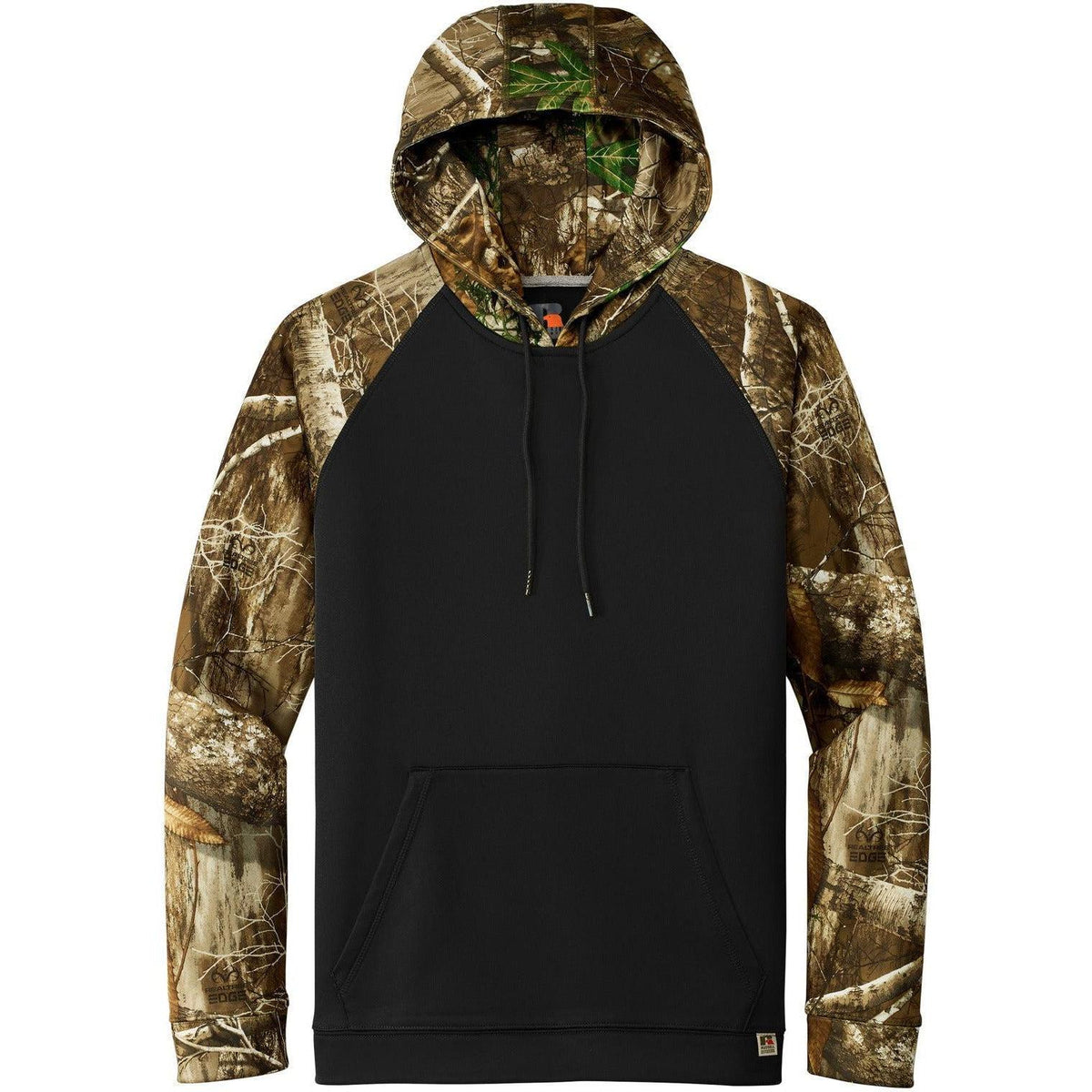 no-logo Russell Outdoors Realtree Performance Colorblock Pullover Hoodie