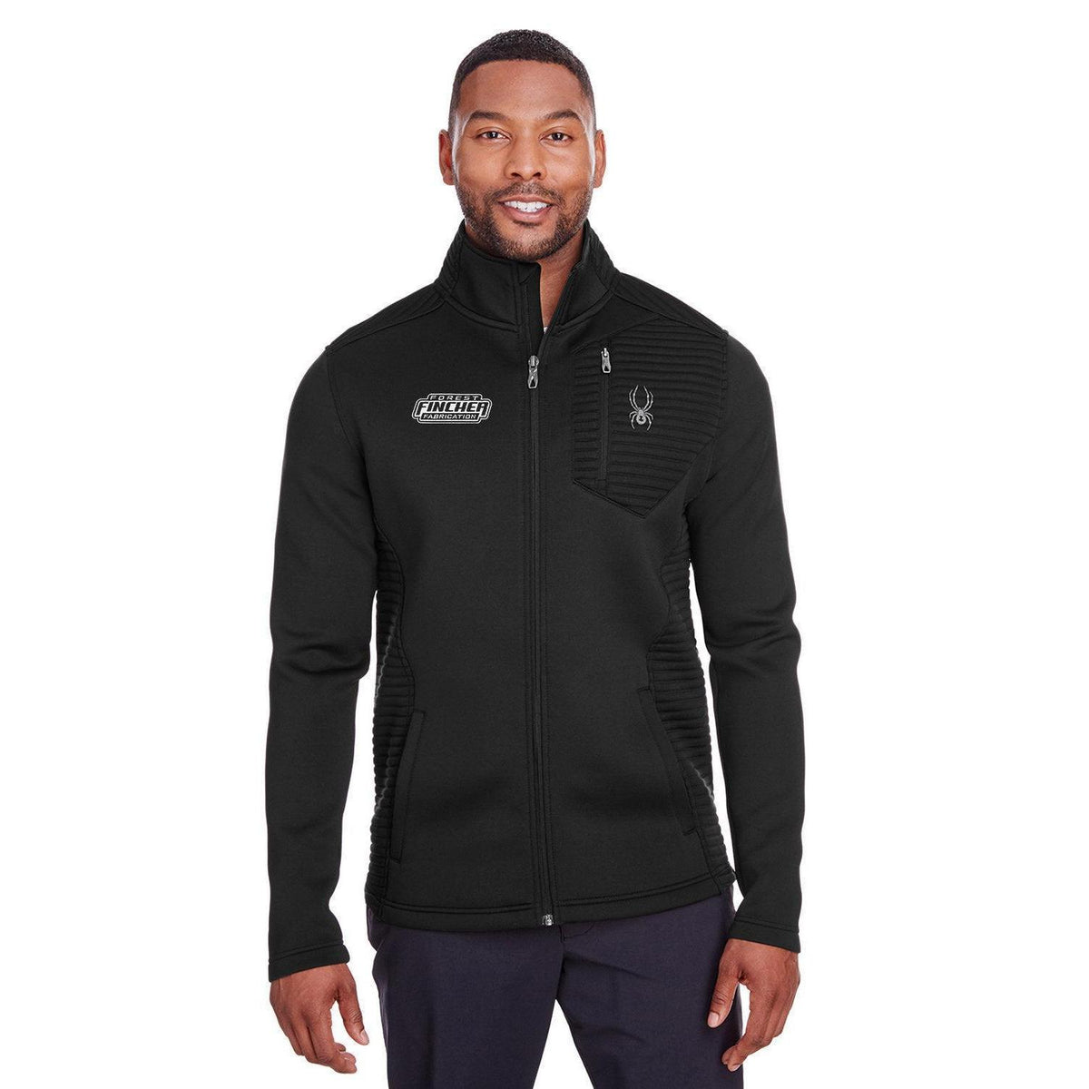 no-logo Spyder Venom Full-Zip Jacket-Men's Jackets-Spyder-Thread Logic