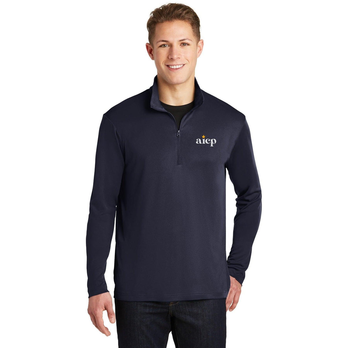 no-logo Sport-Tek PosiCharge Competitor 1/4-Zip Pullover-Quarter Zips-Sport-Tek-Thread Logic