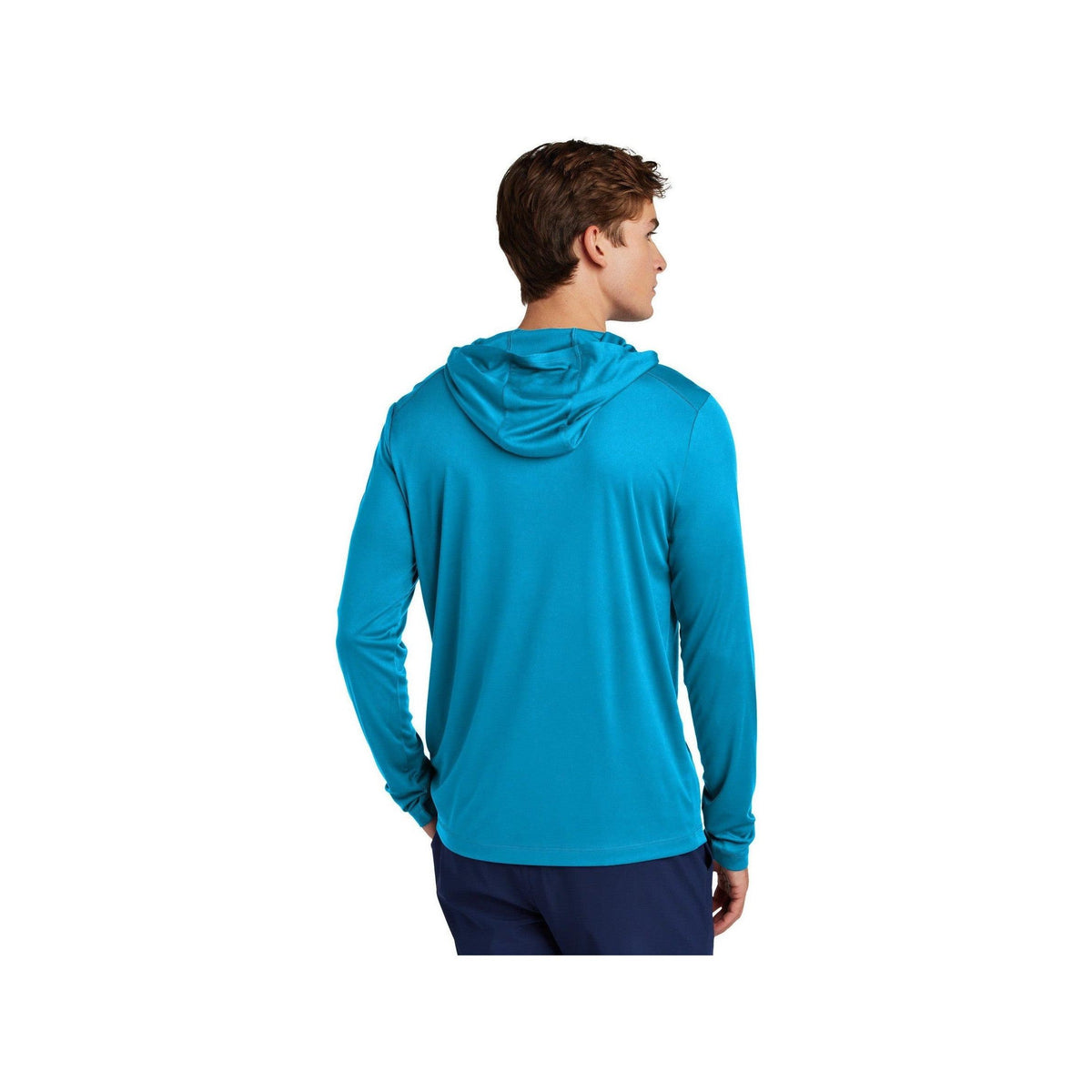 no-logo Sport-Tek Posi-UV Pro Long Sleeve Hoodie-Sport-Tek-Thread Logic