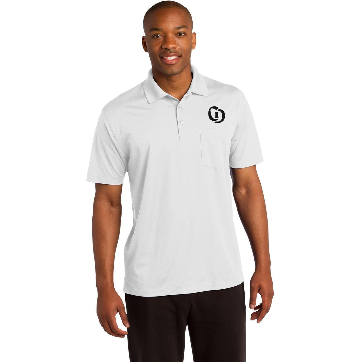 no-logo Sport-Tek Micropique Sport-Wick Pocket Polo-Regular-Sport-Tek-Thread Logic