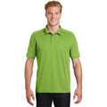 no-logo CLOSEOUT - Sport-Tek Contrast Stitch Micropique Sport-Wick Polo-Sport-Tek-Green Oasis-XS-Thread Logic