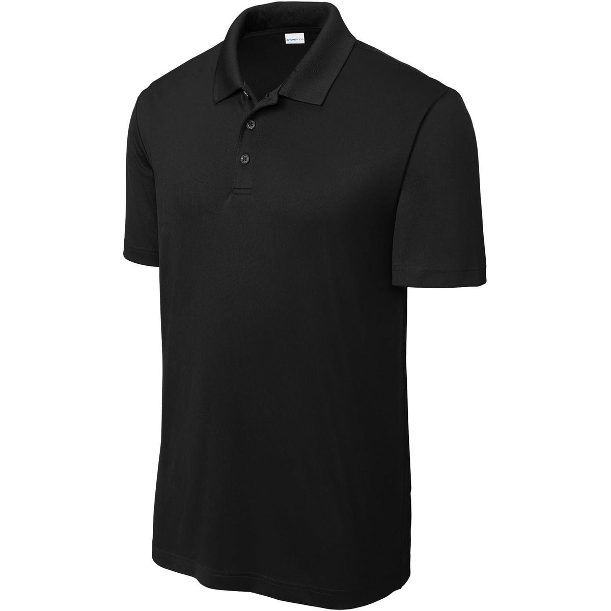 logo-right Sport-Tek PosiCharge Re-Compete Polo-Sport-Tek-Black-XS-Thread Logic