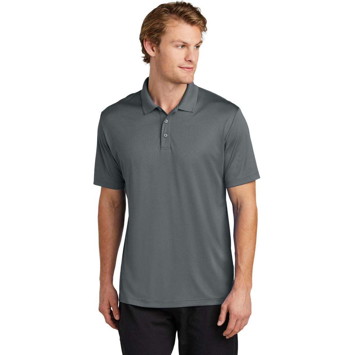 no-logo Sport-Tek PosiCharge Re-Compete Polo-Sport-Tek-Thread Logic