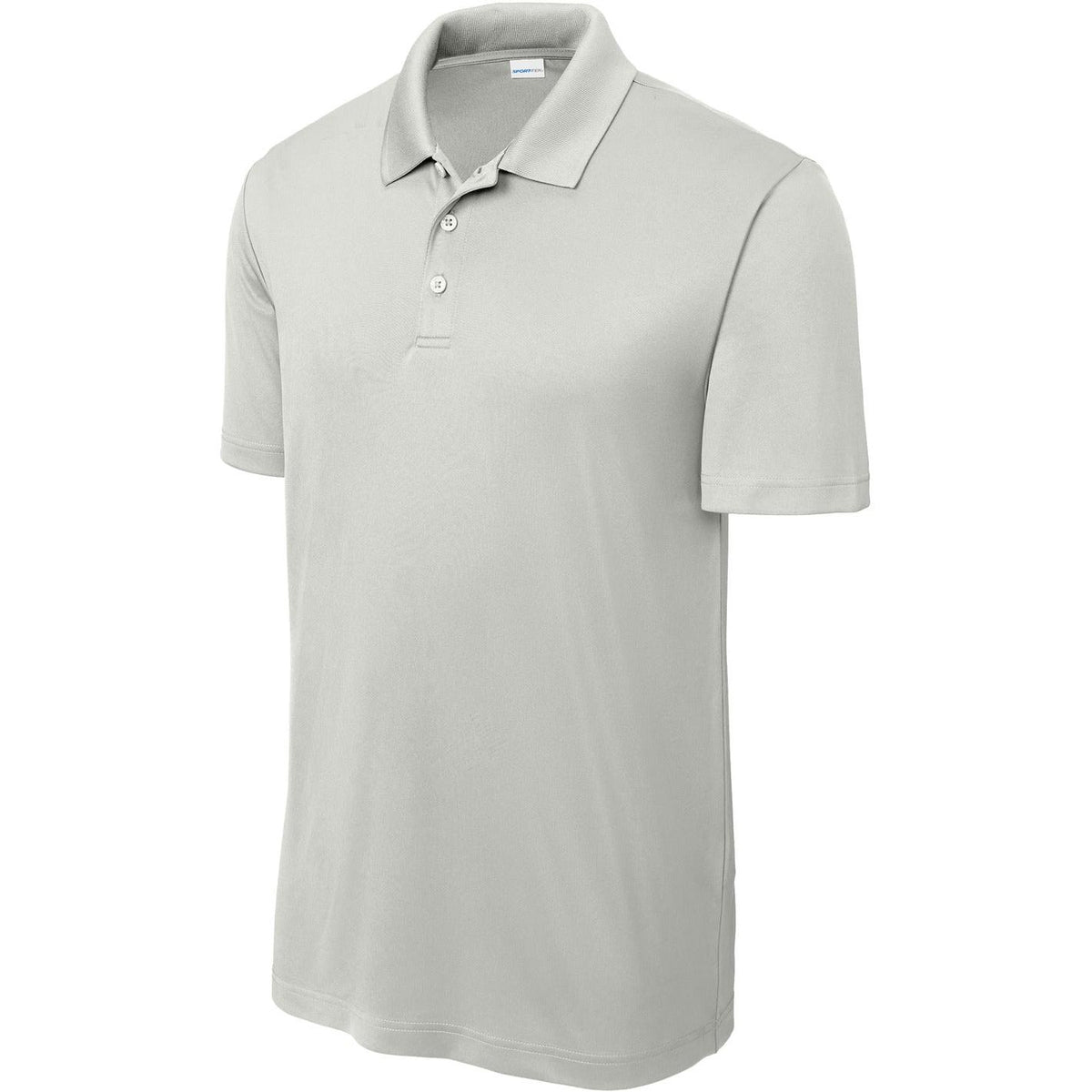 logo-right Sport-Tek PosiCharge Re-Compete Polo-Sport-Tek-Silver-XS-Thread Logic