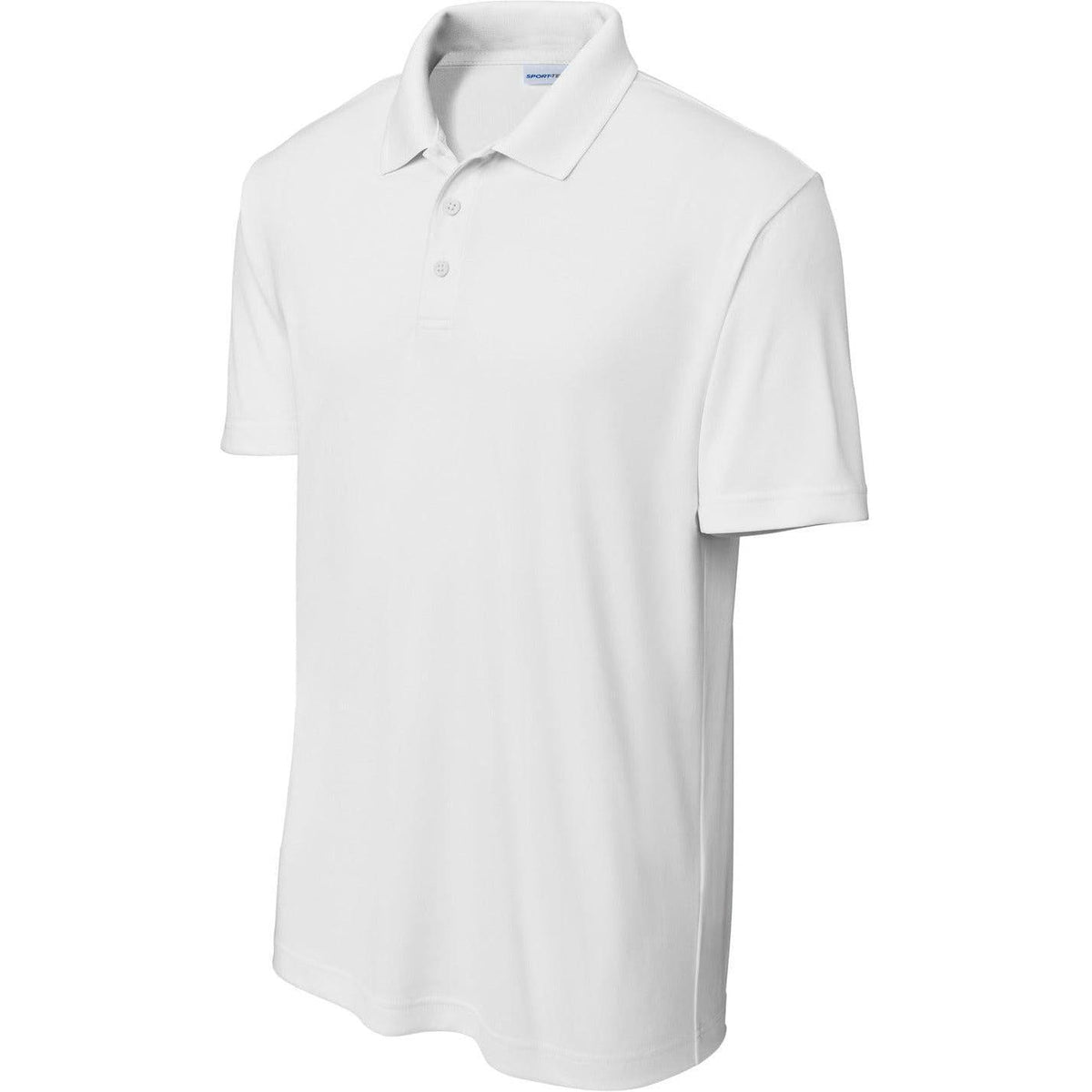 logo-right Sport-Tek PosiCharge Re-Compete Polo-Sport-Tek-White-XS-Thread Logic