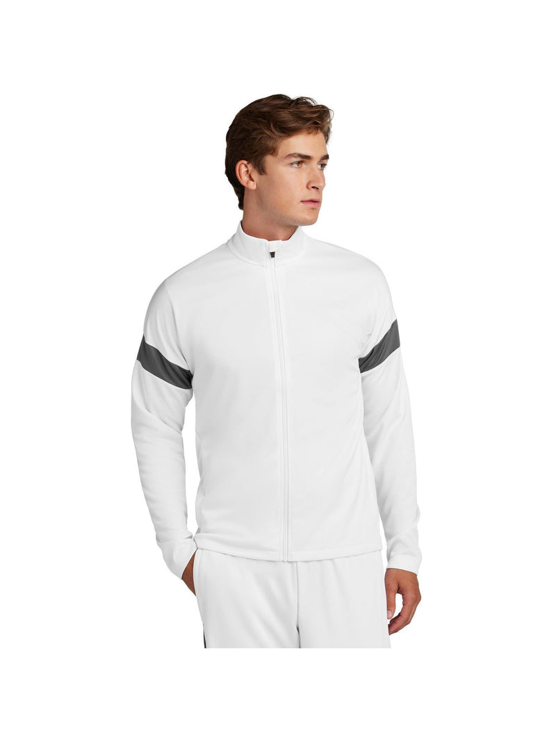 no-logo Sport-Tek Travel Full-Zip Jacket-Sport-Tek-Thread Logic