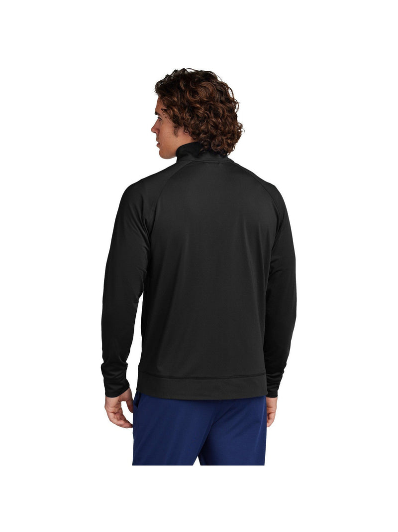 no-logo Sport-Tek Sport-Wick Stretch Full-Zip Cadet Jacket-Sport-Tek-Thread Logic