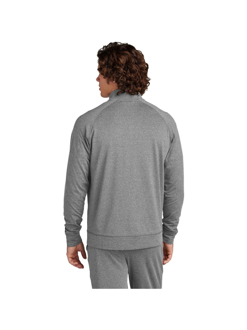 no-logo Sport-Tek Sport-Wick Stretch Full-Zip Cadet Jacket-Sport-Tek-Thread Logic