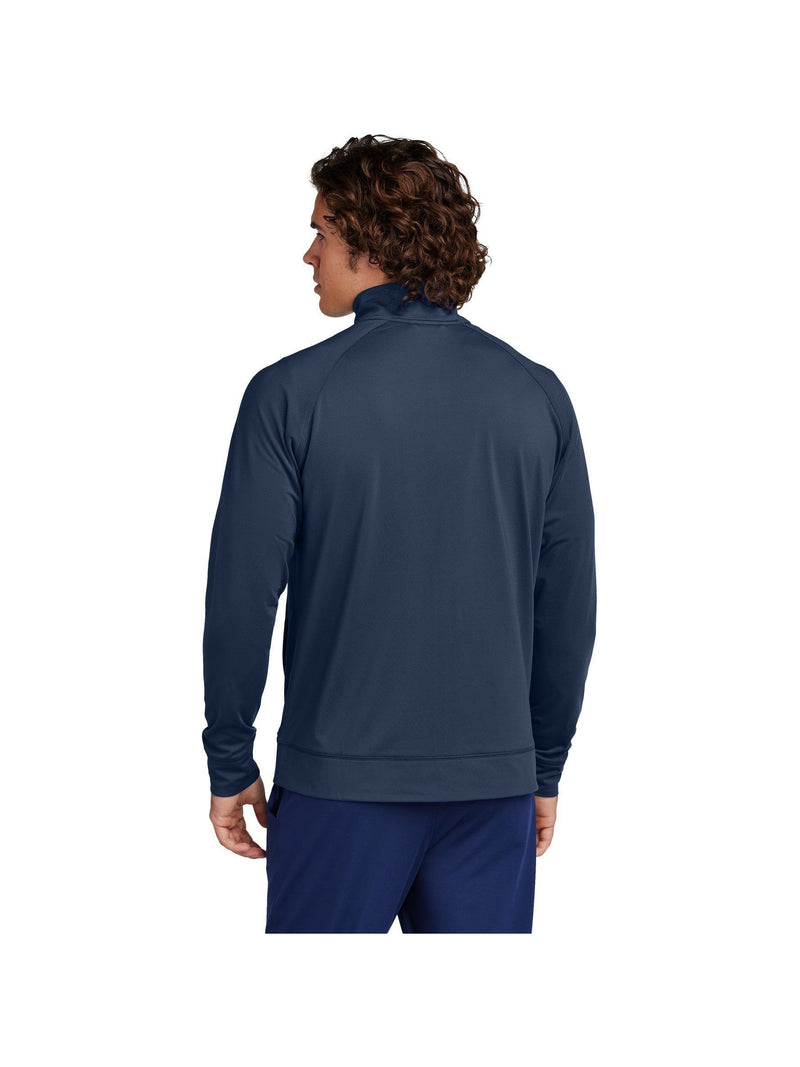 no-logo Sport-Tek Sport-Wick Stretch Full-Zip Cadet Jacket-Sport-Tek-Thread Logic