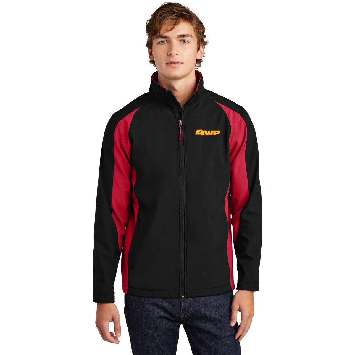 no-logo Sport-Tek Colorblock Soft Shell Jacket-Active-Sport-Tek-Thread Logic