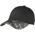 no-logo CLOSEOUT - Sport-Tek Mineral Freeze Cap-Sport-Tek-Black/Black-OSFA-Thread Logic