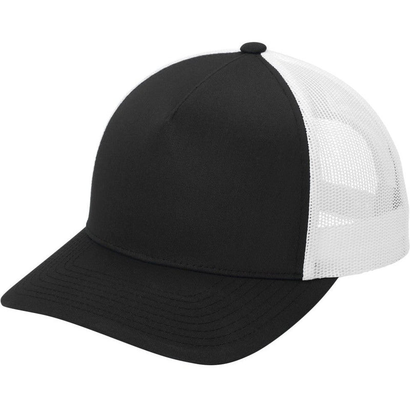 no-logo Sport-Tek Yupoong Retro Trucker 5-Panel Cap-Sport-Tek-Thread Logic