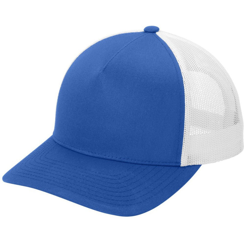 no-logo Sport-Tek Yupoong Retro Trucker 5-Panel Cap-Sport-Tek-Thread Logic