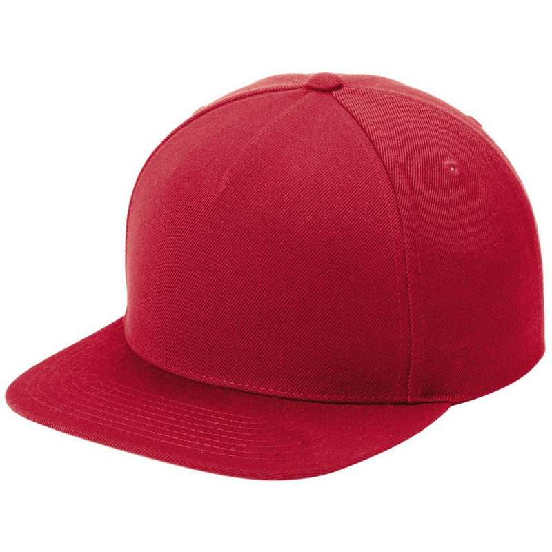 no-logo Sport-Tek Yupoong Premium 5-Panel Snapback Cap-Sport-Tek-Thread Logic