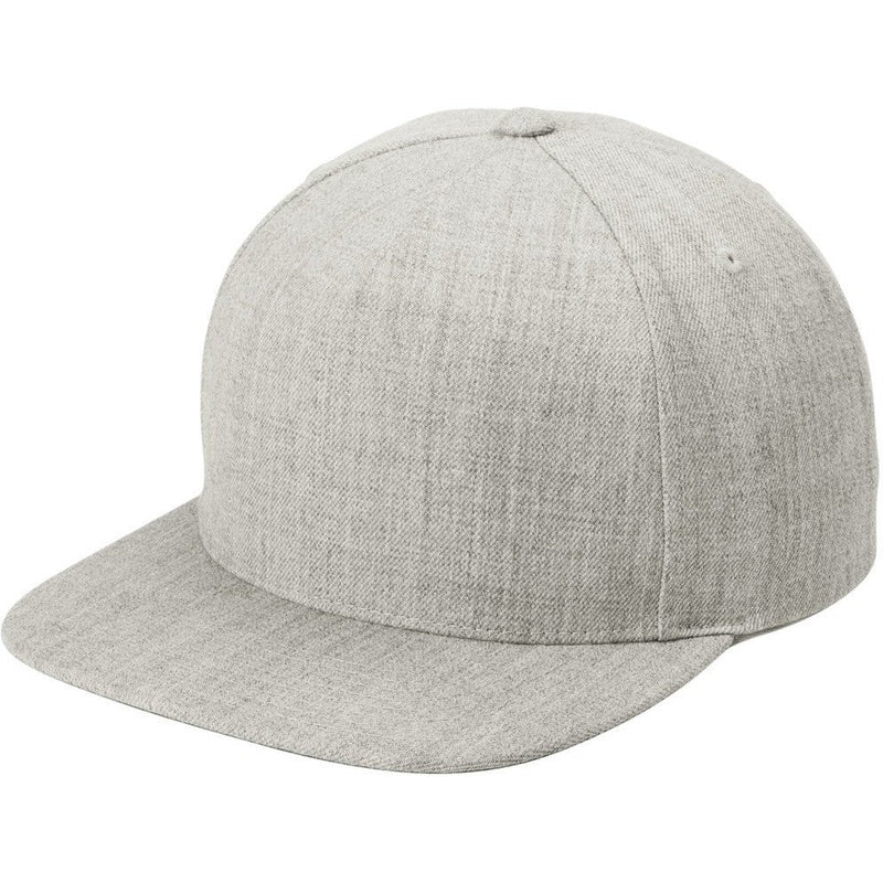 no-logo Sport-Tek Yupoong Premium 5-Panel Snapback Cap-Sport-Tek-Thread Logic