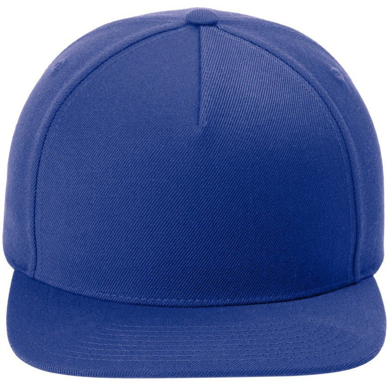 Sport-Tek Yupoong Premium 5-Panel Snapback Cap-Sport-Tek-True Royal-OSFA-Thread Logic