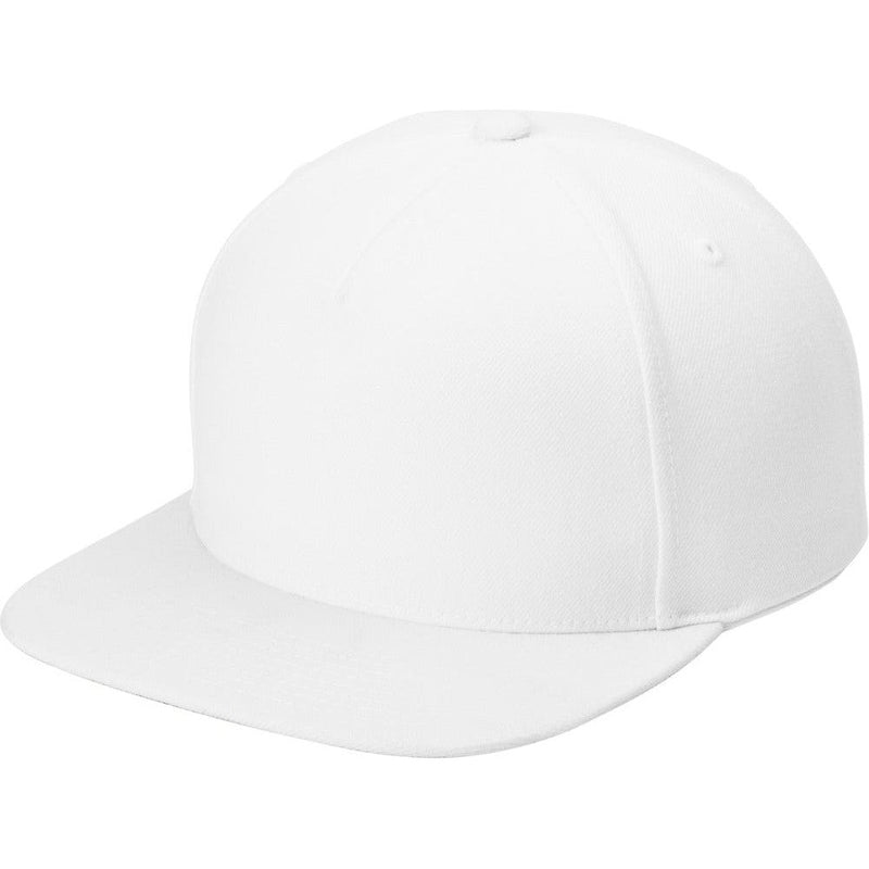 no-logo Sport-Tek Yupoong Premium 5-Panel Snapback Cap-Sport-Tek-Thread Logic