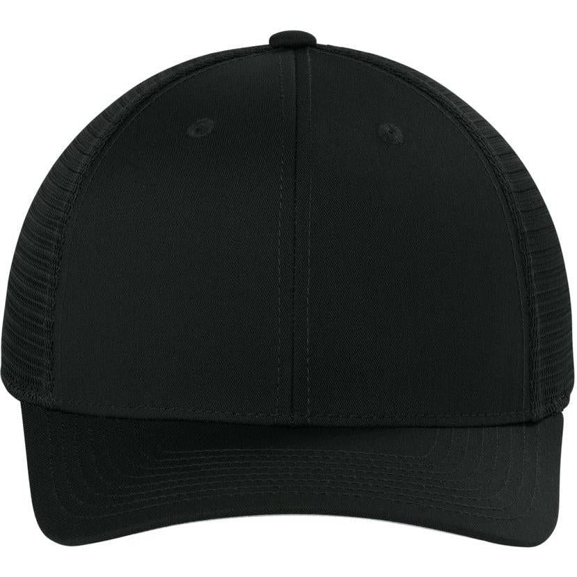 no-logo Sport-Tek Stretch-Tek Snapback Trucker Cap