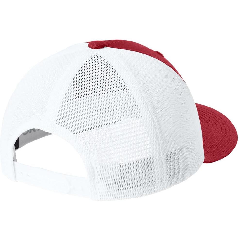 no-logo Sport-Tek Stretch-Tek Snapback Trucker Cap